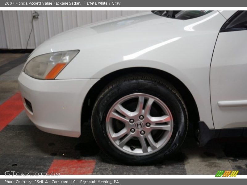 Taffeta White / Gray 2007 Honda Accord Value Package Sedan