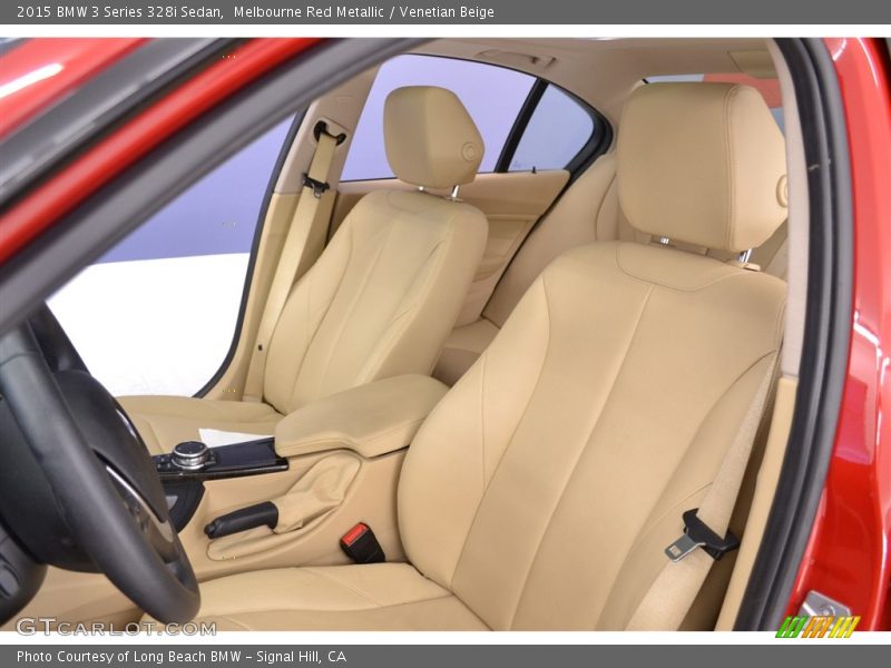 Melbourne Red Metallic / Venetian Beige 2015 BMW 3 Series 328i Sedan
