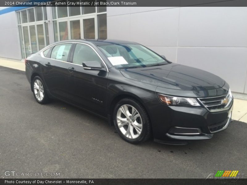 Ashen Gray Metallic / Jet Black/Dark Titanium 2014 Chevrolet Impala LT