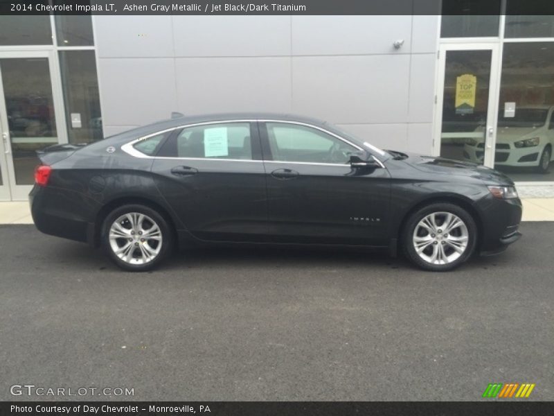 Ashen Gray Metallic / Jet Black/Dark Titanium 2014 Chevrolet Impala LT