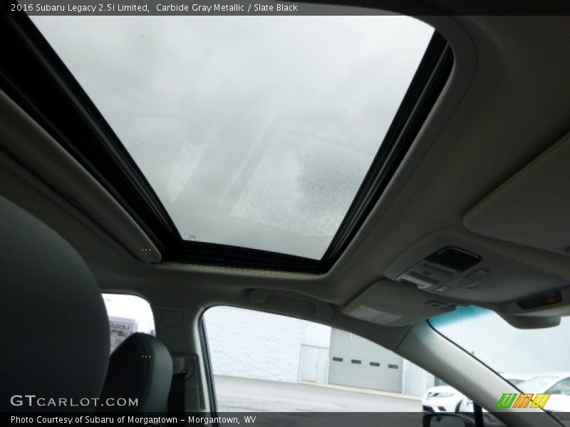 Carbide Gray Metallic / Slate Black 2016 Subaru Legacy 2.5i Limited