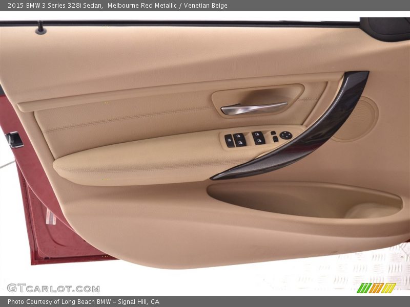 Melbourne Red Metallic / Venetian Beige 2015 BMW 3 Series 328i Sedan