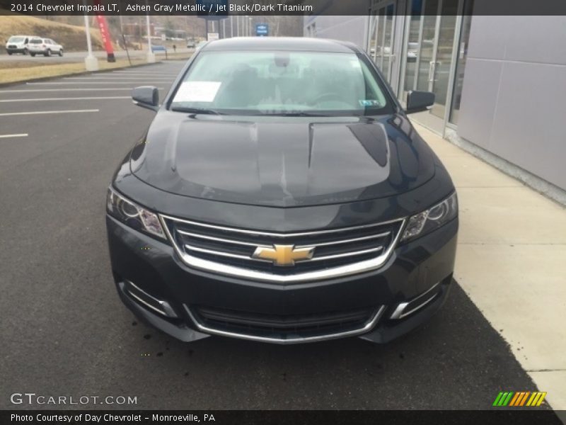 Ashen Gray Metallic / Jet Black/Dark Titanium 2014 Chevrolet Impala LT
