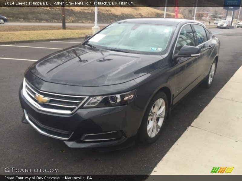 Ashen Gray Metallic / Jet Black/Dark Titanium 2014 Chevrolet Impala LT