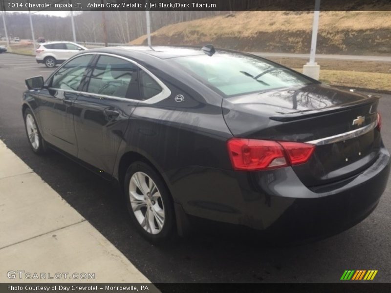 Ashen Gray Metallic / Jet Black/Dark Titanium 2014 Chevrolet Impala LT