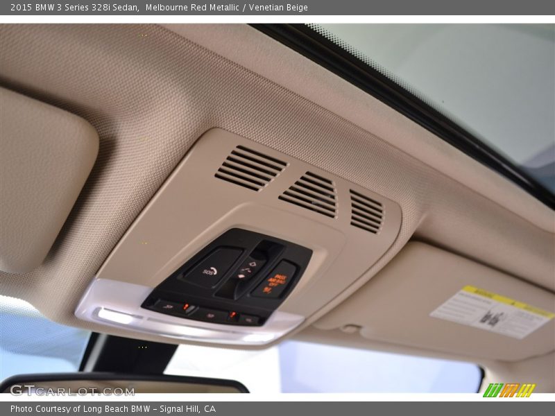 Melbourne Red Metallic / Venetian Beige 2015 BMW 3 Series 328i Sedan