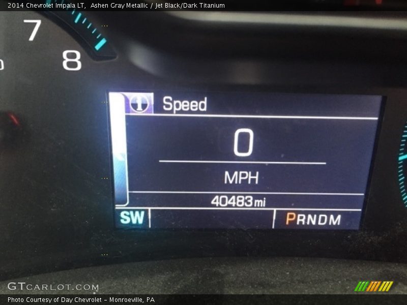 Ashen Gray Metallic / Jet Black/Dark Titanium 2014 Chevrolet Impala LT