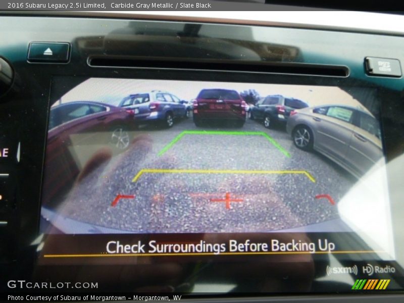 Carbide Gray Metallic / Slate Black 2016 Subaru Legacy 2.5i Limited
