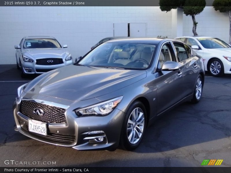 Graphite Shadow / Stone 2015 Infiniti Q50 3.7