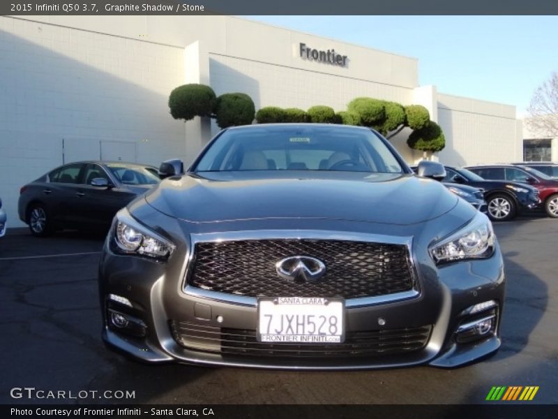 Graphite Shadow / Stone 2015 Infiniti Q50 3.7