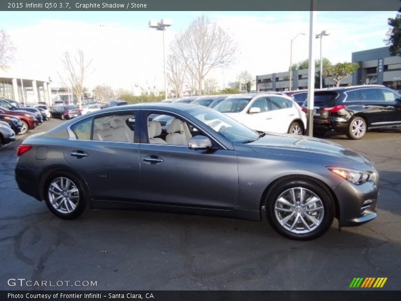 Graphite Shadow / Stone 2015 Infiniti Q50 3.7