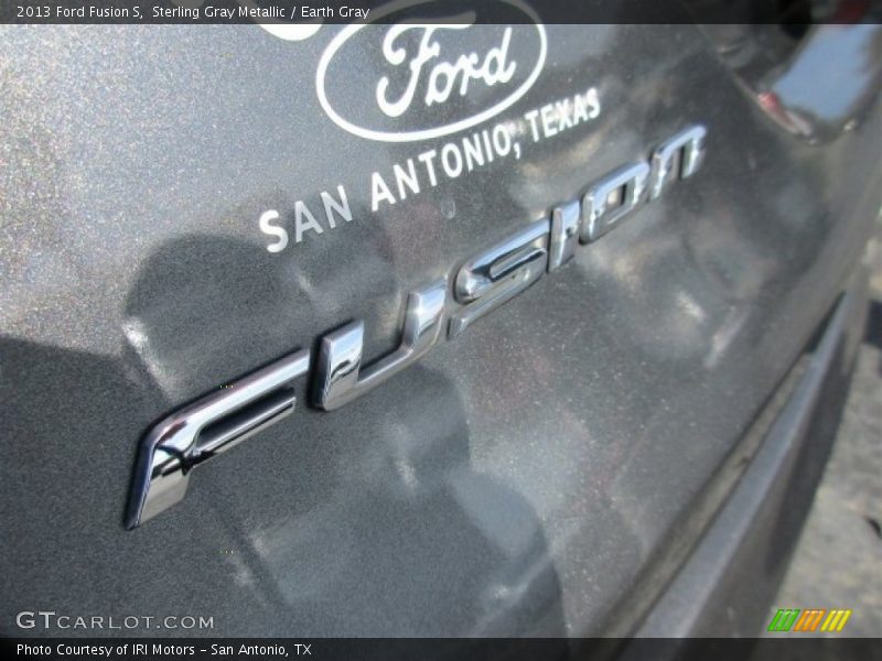 Sterling Gray Metallic / Earth Gray 2013 Ford Fusion S