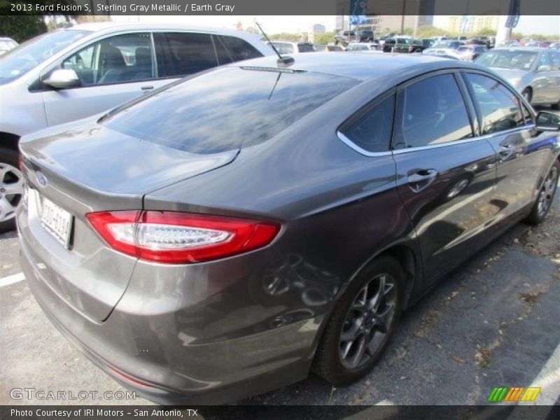 Sterling Gray Metallic / Earth Gray 2013 Ford Fusion S
