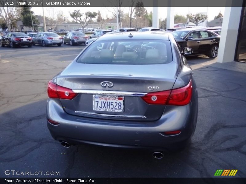 Graphite Shadow / Stone 2015 Infiniti Q50 3.7