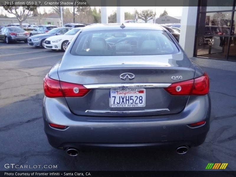 Graphite Shadow / Stone 2015 Infiniti Q50 3.7