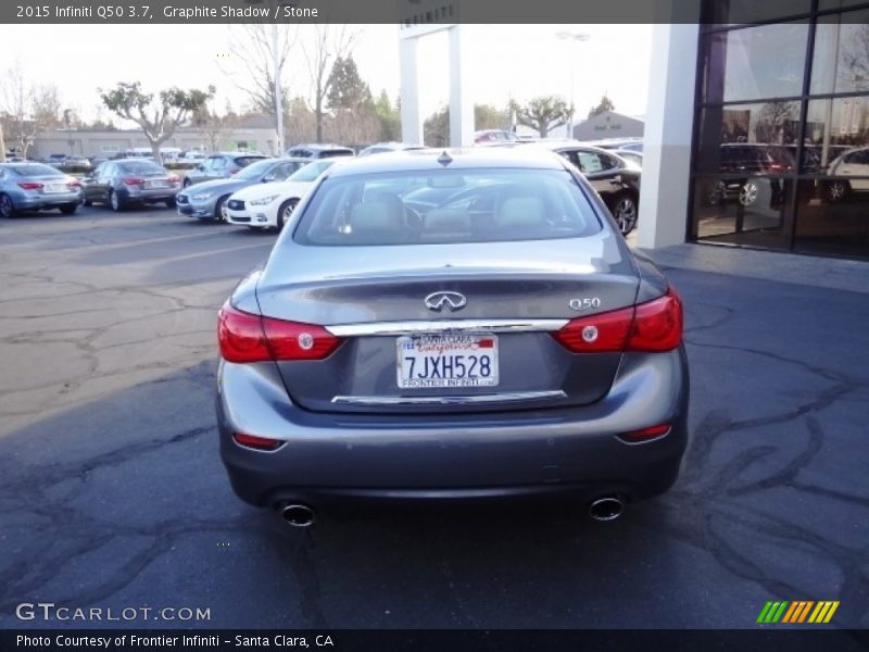 Graphite Shadow / Stone 2015 Infiniti Q50 3.7