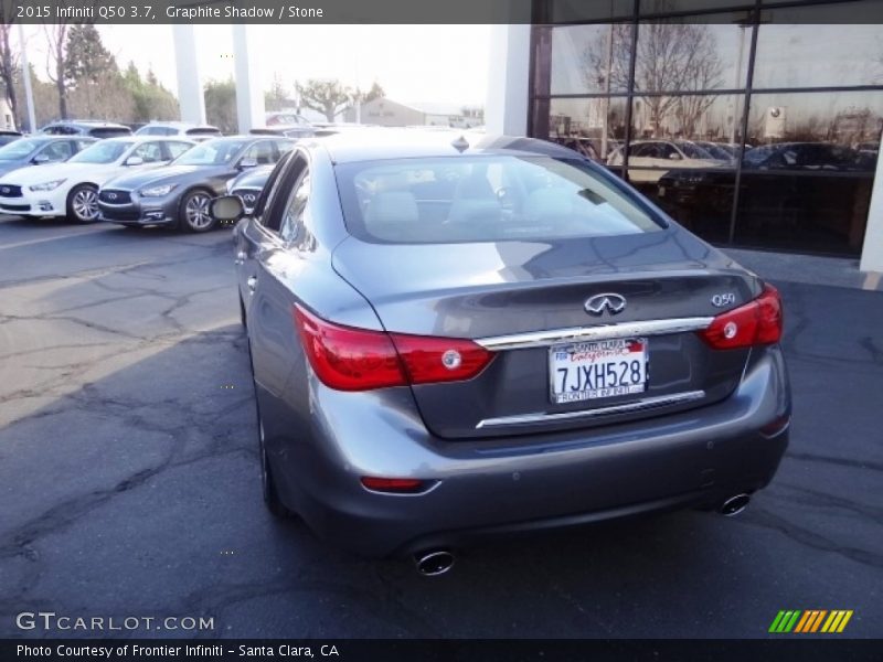 Graphite Shadow / Stone 2015 Infiniti Q50 3.7