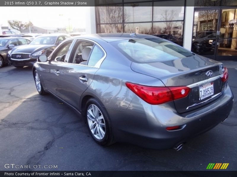 Graphite Shadow / Stone 2015 Infiniti Q50 3.7