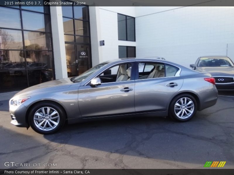 Graphite Shadow / Stone 2015 Infiniti Q50 3.7