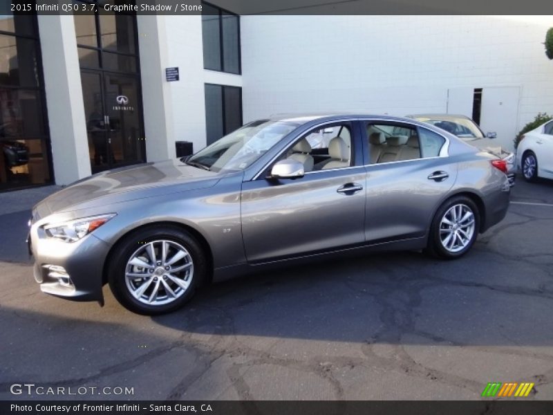 Graphite Shadow / Stone 2015 Infiniti Q50 3.7