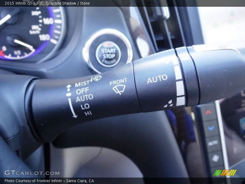 Graphite Shadow / Stone 2015 Infiniti Q50 3.7