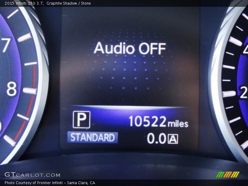 Graphite Shadow / Stone 2015 Infiniti Q50 3.7