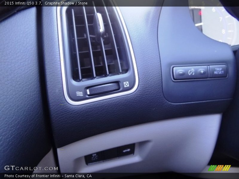 Graphite Shadow / Stone 2015 Infiniti Q50 3.7