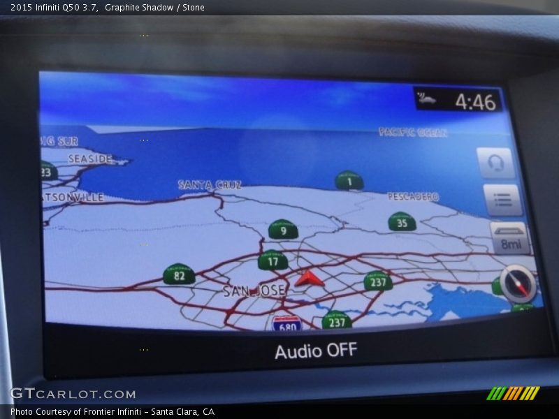 Graphite Shadow / Stone 2015 Infiniti Q50 3.7