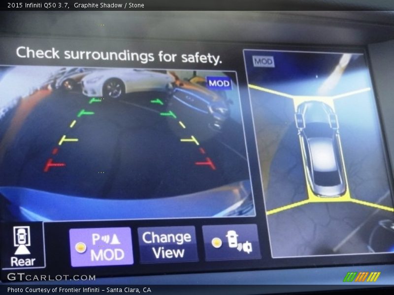 Graphite Shadow / Stone 2015 Infiniti Q50 3.7