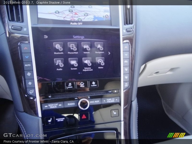 Graphite Shadow / Stone 2015 Infiniti Q50 3.7