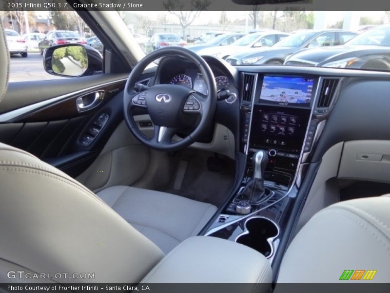 Graphite Shadow / Stone 2015 Infiniti Q50 3.7