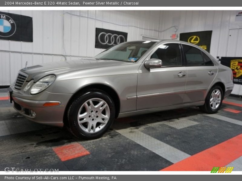 Pewter Silver Metallic / Charcoal 2004 Mercedes-Benz E 320 4Matic Sedan