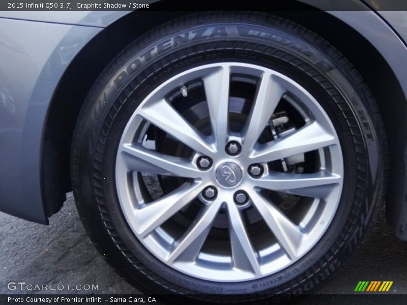 Graphite Shadow / Stone 2015 Infiniti Q50 3.7