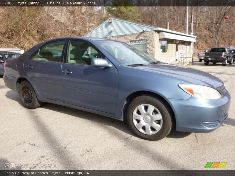 Front 3/4 View of 2003 Camry LE