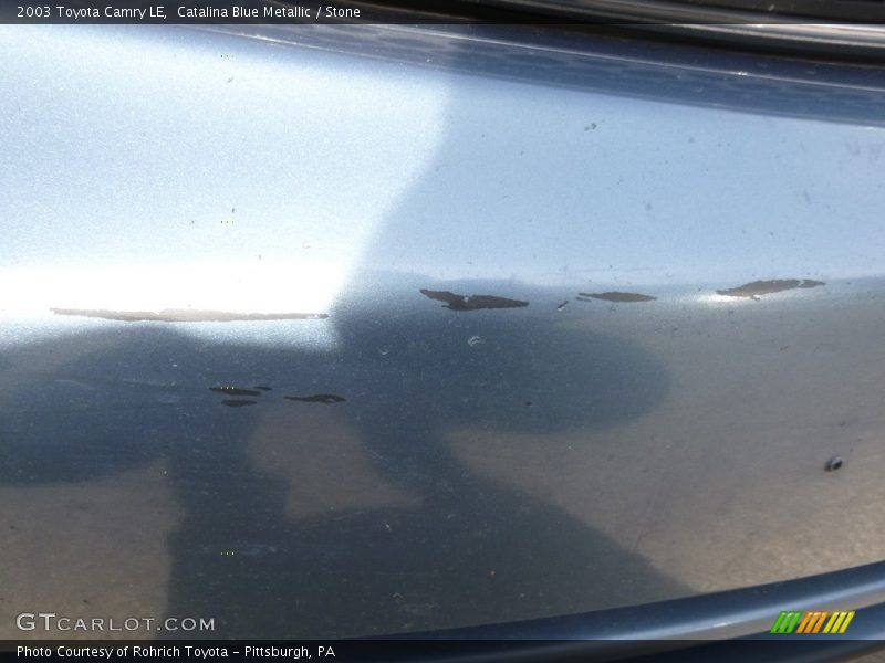 Catalina Blue Metallic / Stone 2003 Toyota Camry LE
