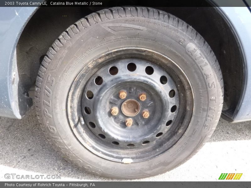 Catalina Blue Metallic / Stone 2003 Toyota Camry LE