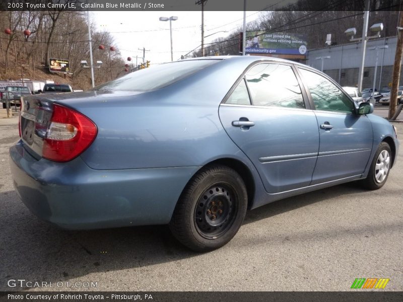 Catalina Blue Metallic / Stone 2003 Toyota Camry LE