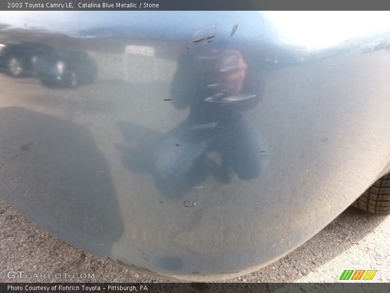 Catalina Blue Metallic / Stone 2003 Toyota Camry LE