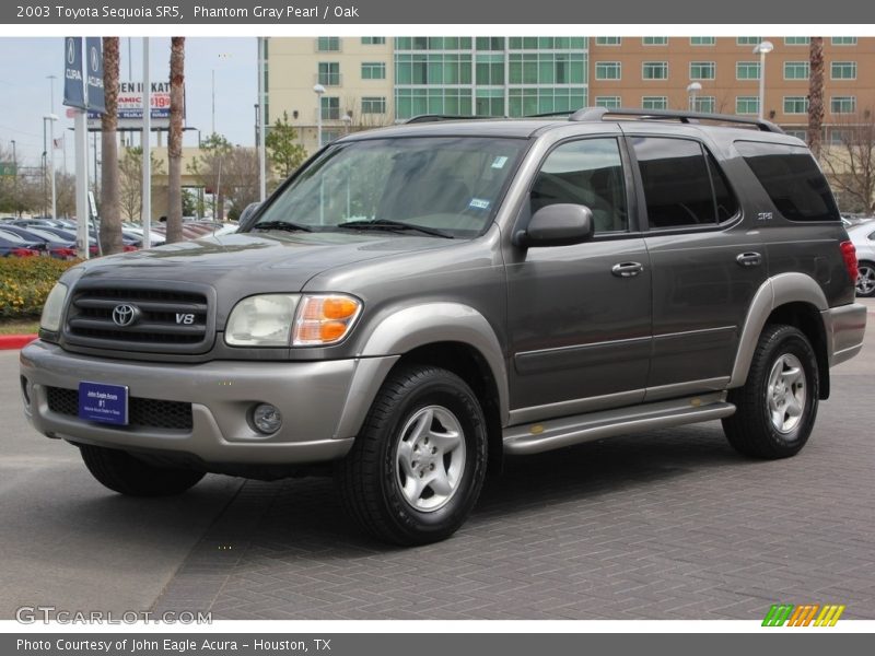 Phantom Gray Pearl / Oak 2003 Toyota Sequoia SR5
