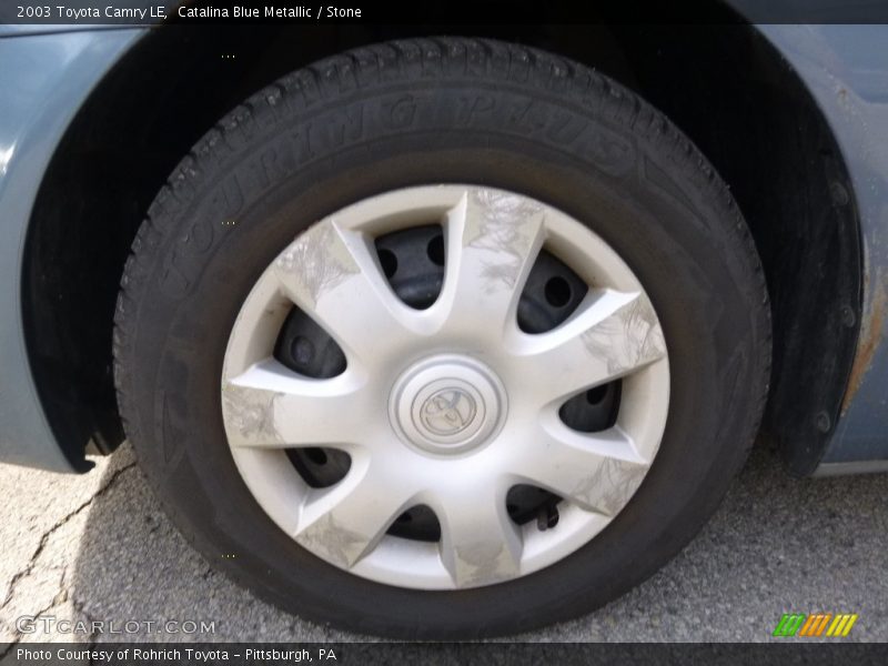 Catalina Blue Metallic / Stone 2003 Toyota Camry LE