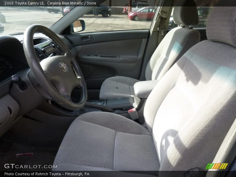 Catalina Blue Metallic / Stone 2003 Toyota Camry LE