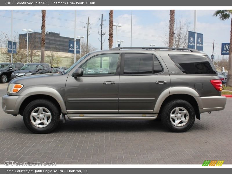 Phantom Gray Pearl / Oak 2003 Toyota Sequoia SR5