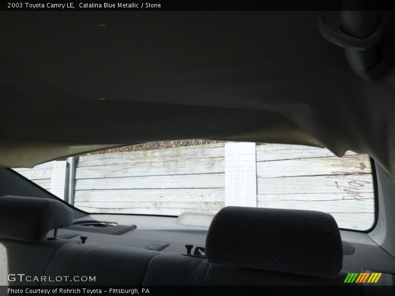 Catalina Blue Metallic / Stone 2003 Toyota Camry LE