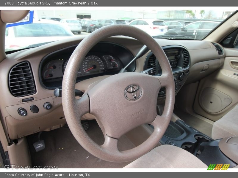 Phantom Gray Pearl / Oak 2003 Toyota Sequoia SR5