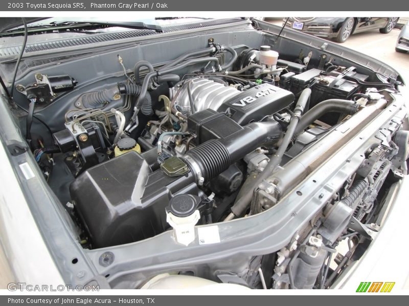 Phantom Gray Pearl / Oak 2003 Toyota Sequoia SR5
