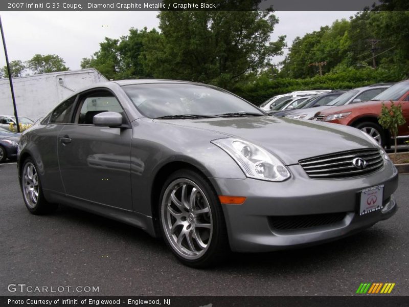 Diamond Graphite Metallic / Graphite Black 2007 Infiniti G 35 Coupe