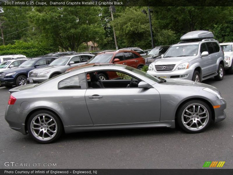 Diamond Graphite Metallic / Graphite Black 2007 Infiniti G 35 Coupe