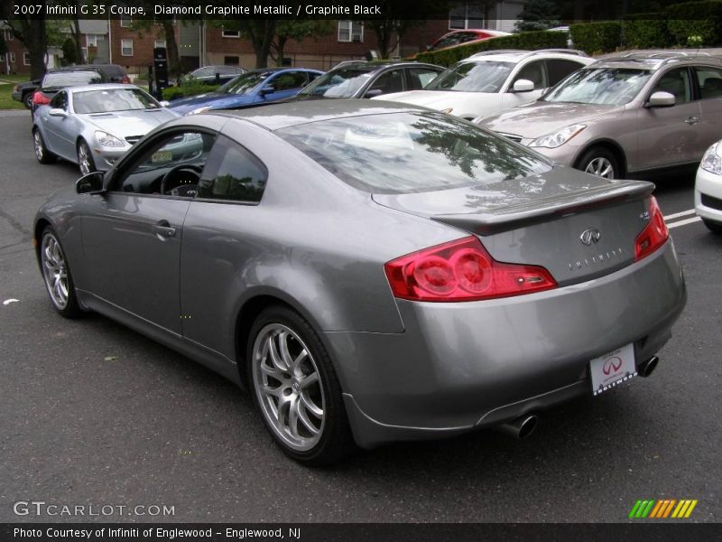 Diamond Graphite Metallic / Graphite Black 2007 Infiniti G 35 Coupe