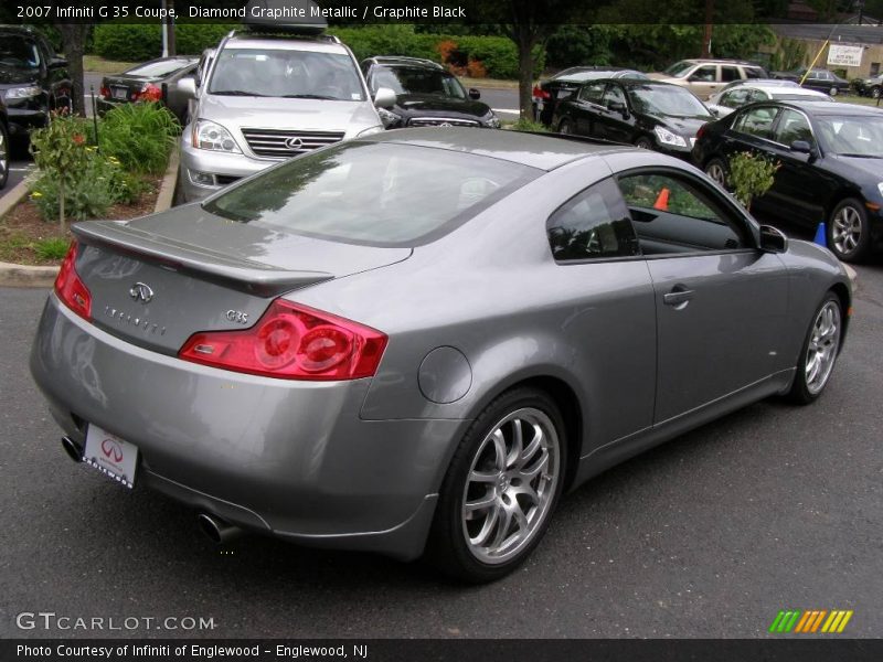 Diamond Graphite Metallic / Graphite Black 2007 Infiniti G 35 Coupe