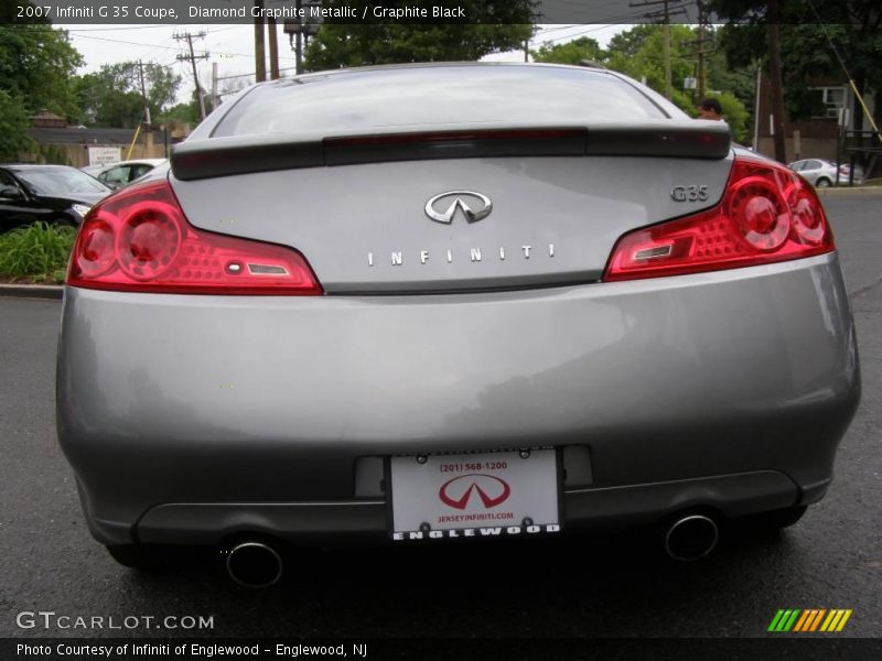 Diamond Graphite Metallic / Graphite Black 2007 Infiniti G 35 Coupe